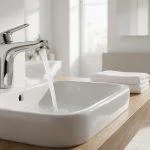 Baterie de lavoar pe blat, înaltă sau încastrată: cum o alegi corect